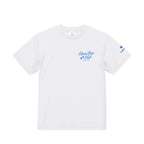 My dog is fast, but I'm not ドライTシャツ｜胸ロゴ＆バックプリント white image