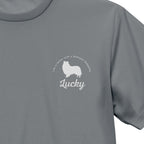 #推しはウチの子 シルエット＆ネーム 刺繍Tシャツ シェットランド・シープドッグ