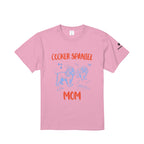 COCKER SPANIEL MOM｜コッカースパニエル マム グラフィックT pink image