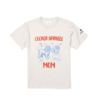 COCKER SPANIEL MOM｜コッカースパニエル マム グラフィックT vanilla-white image