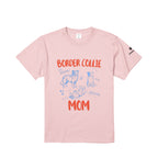 BORDER COLLIE MOM｜ボーダーコリー マム グラフィックT baby-pink image