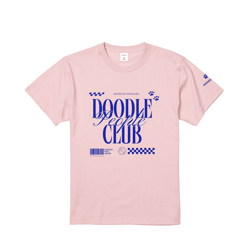 DOODLE PEOPLE CLUB｜UNITED BY DOODLES グラフィックデザインT baby-pink image