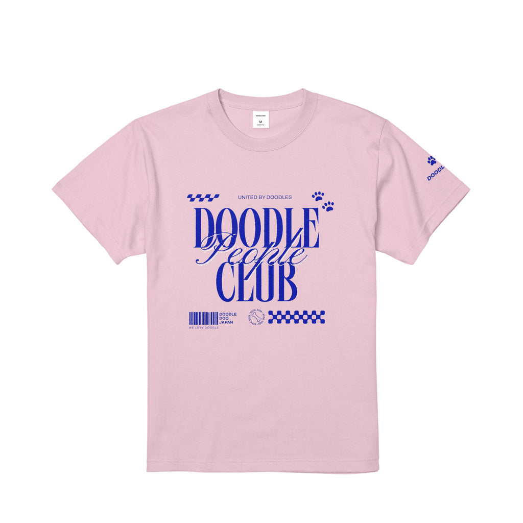 DOODLE PEOPLE CLUB｜UNITED BY DOODLES グラフィックデザインT light-pink image