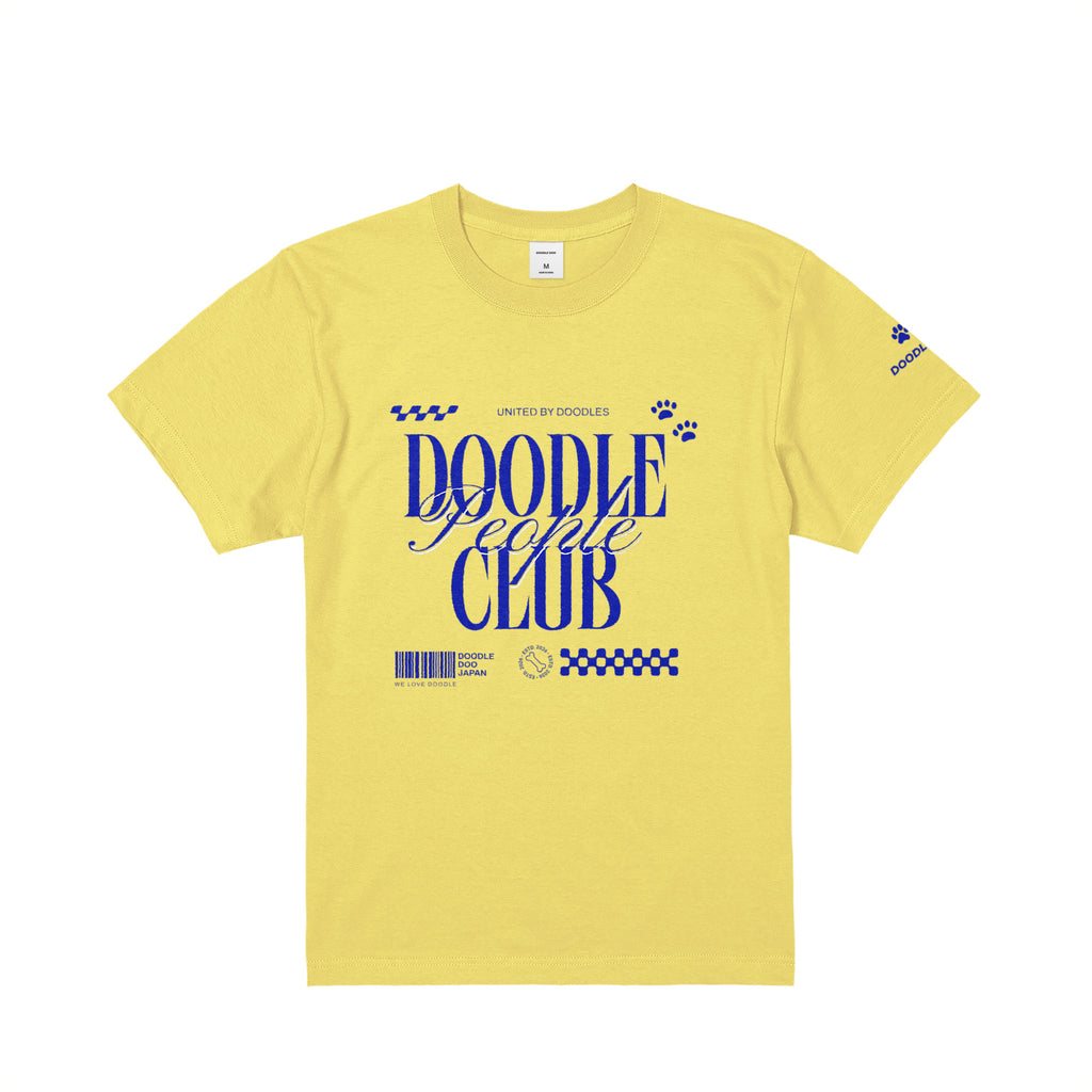 DOODLE PEOPLE CLUB｜UNITED BY DOODLES グラフィックデザインT light-yellow image