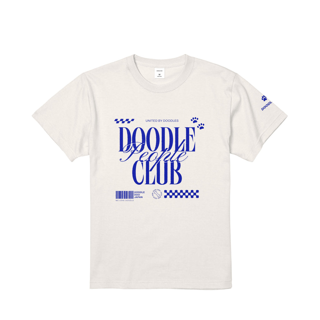 DOODLE PEOPLE CLUB｜UNITED BY DOODLES グラフィックデザインT vanilla-white image