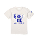 DOODLE PEOPLE CLUB｜UNITED BY DOODLES グラフィックデザインT vanilla-white image