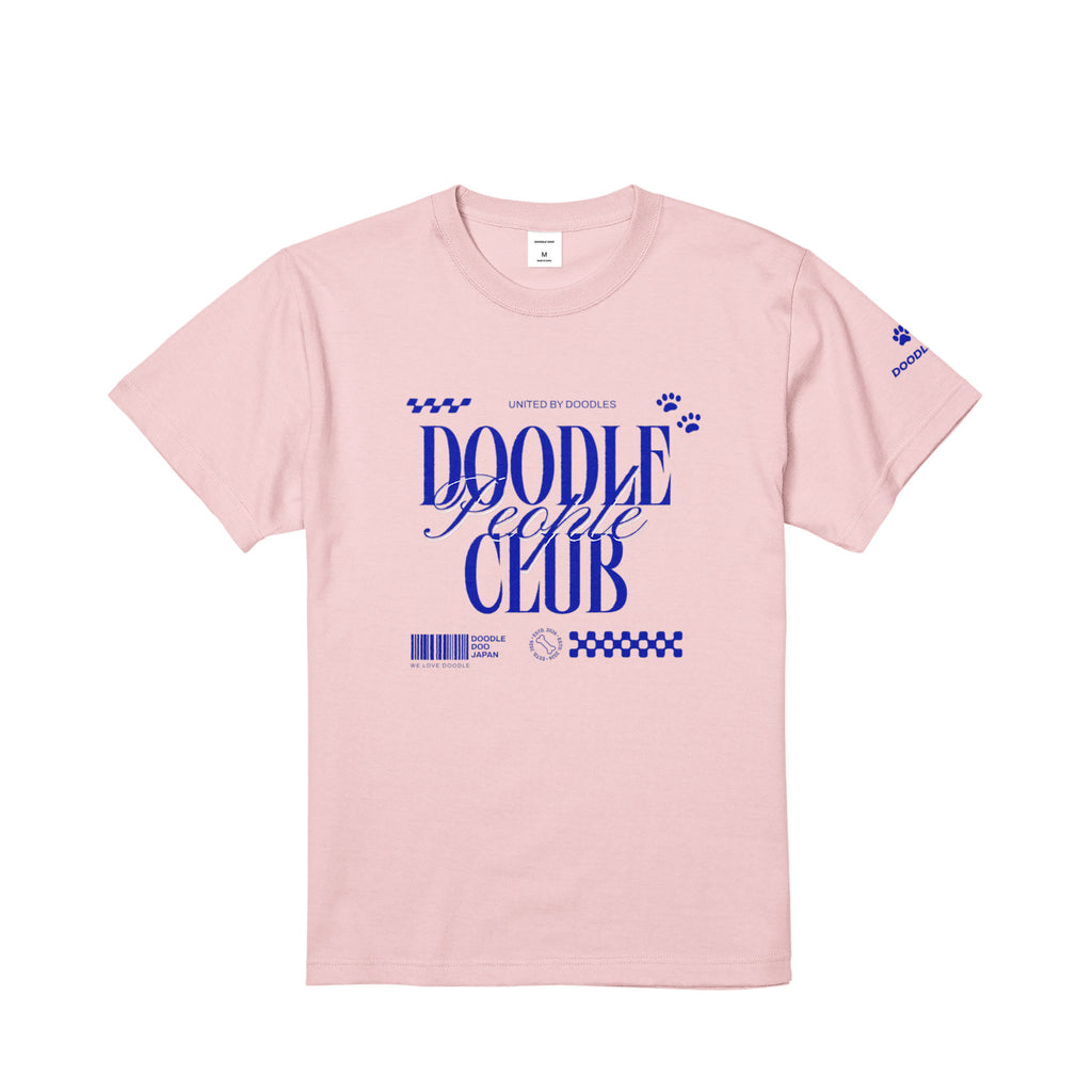DOODLE PEOPLE CLUB｜UNITED BY DOODLES グラフィックデザインT baby-pink image