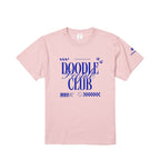 DOODLE PEOPLE CLUB｜UNITED BY DOODLES グラフィックデザインT baby-pink image