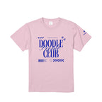 DOODLE PEOPLE CLUB｜UNITED BY DOODLES グラフィックデザインT light-pink image