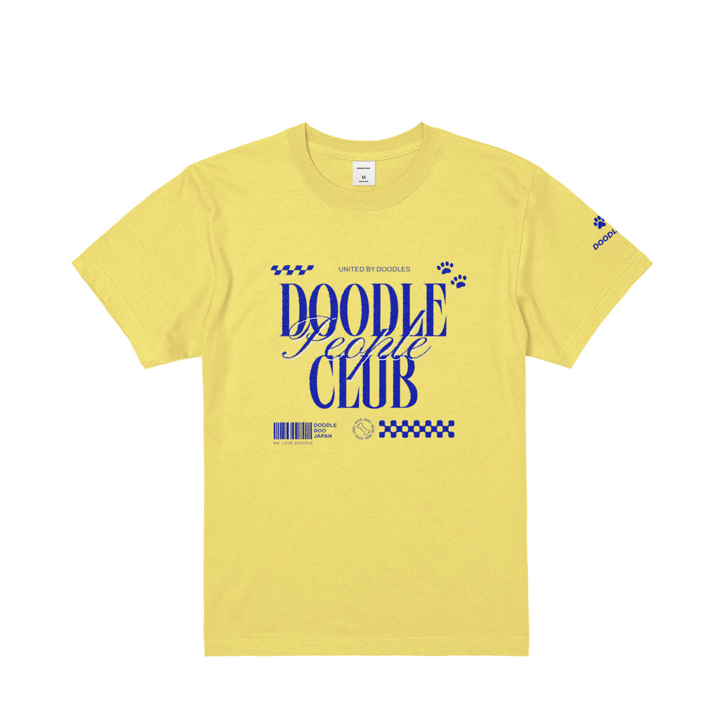 DOODLE PEOPLE CLUB｜UNITED BY DOODLES グラフィックデザインT light-yellow image