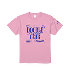 DOODLE PEOPLE CLUB｜UNITED BY DOODLES グラフィックデザインT pink image