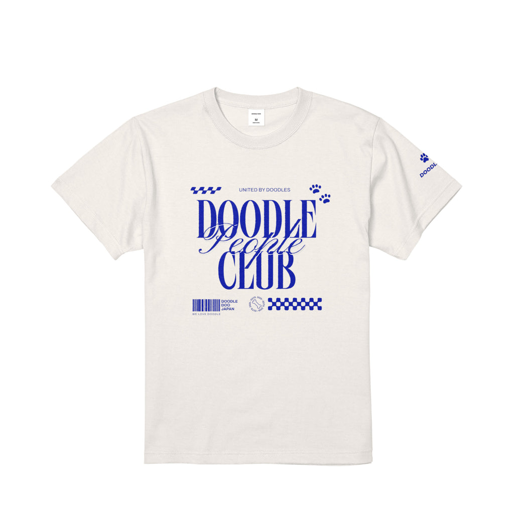 DOODLE PEOPLE CLUB｜UNITED BY DOODLES グラフィックデザインT vanilla-white image