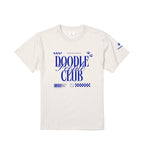 DOODLE PEOPLE CLUB｜UNITED BY DOODLES グラフィックデザインT vanilla-white image