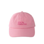 STAY PAWSITIVE カラフルキャップ light-pink image
