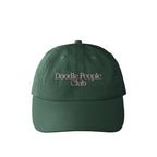 DOODLE PEOPLE CLUB｜カラフルロゴキャップ dark-green image