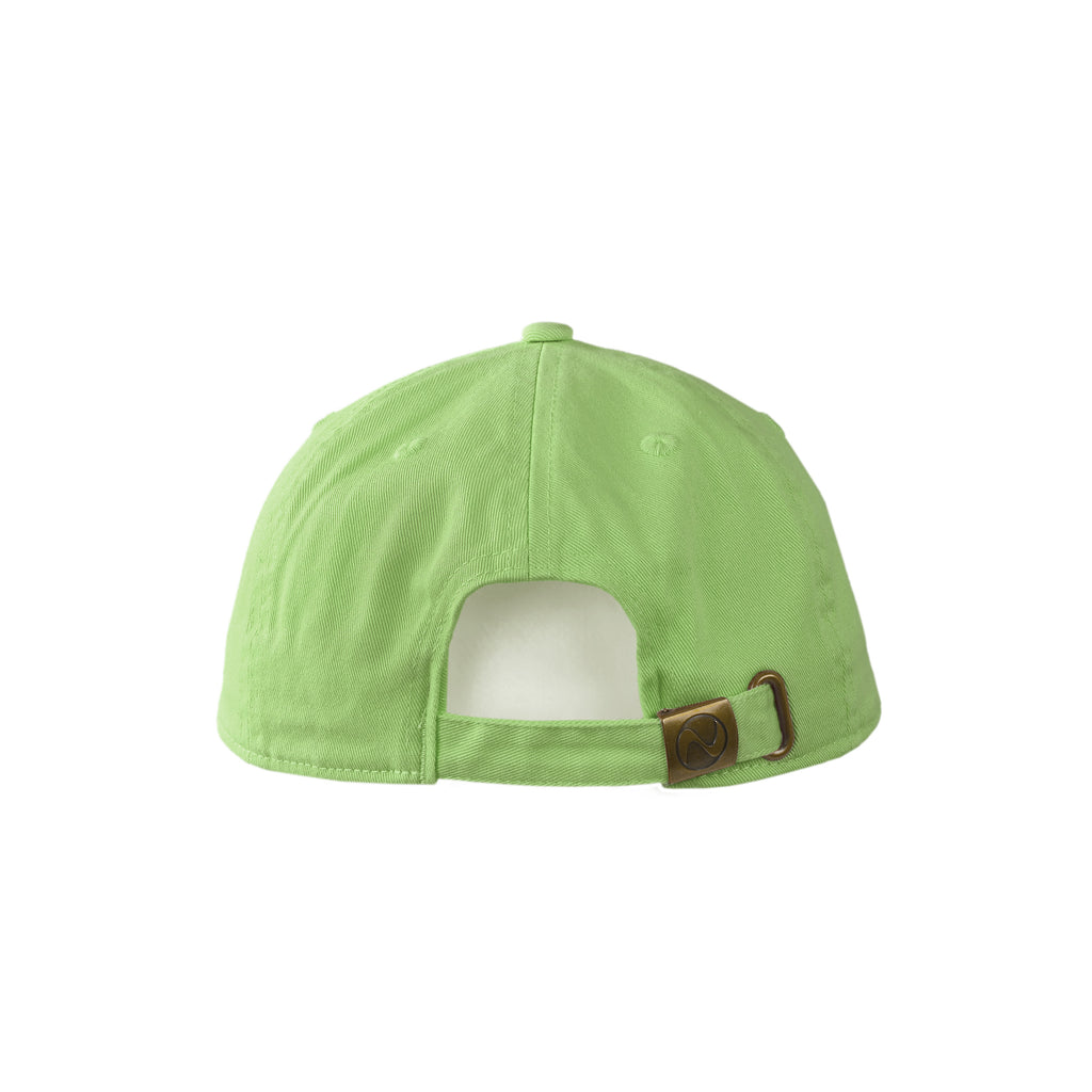 DOODLE PEOPLE CLUB｜カラフルロゴキャップ lime-green image