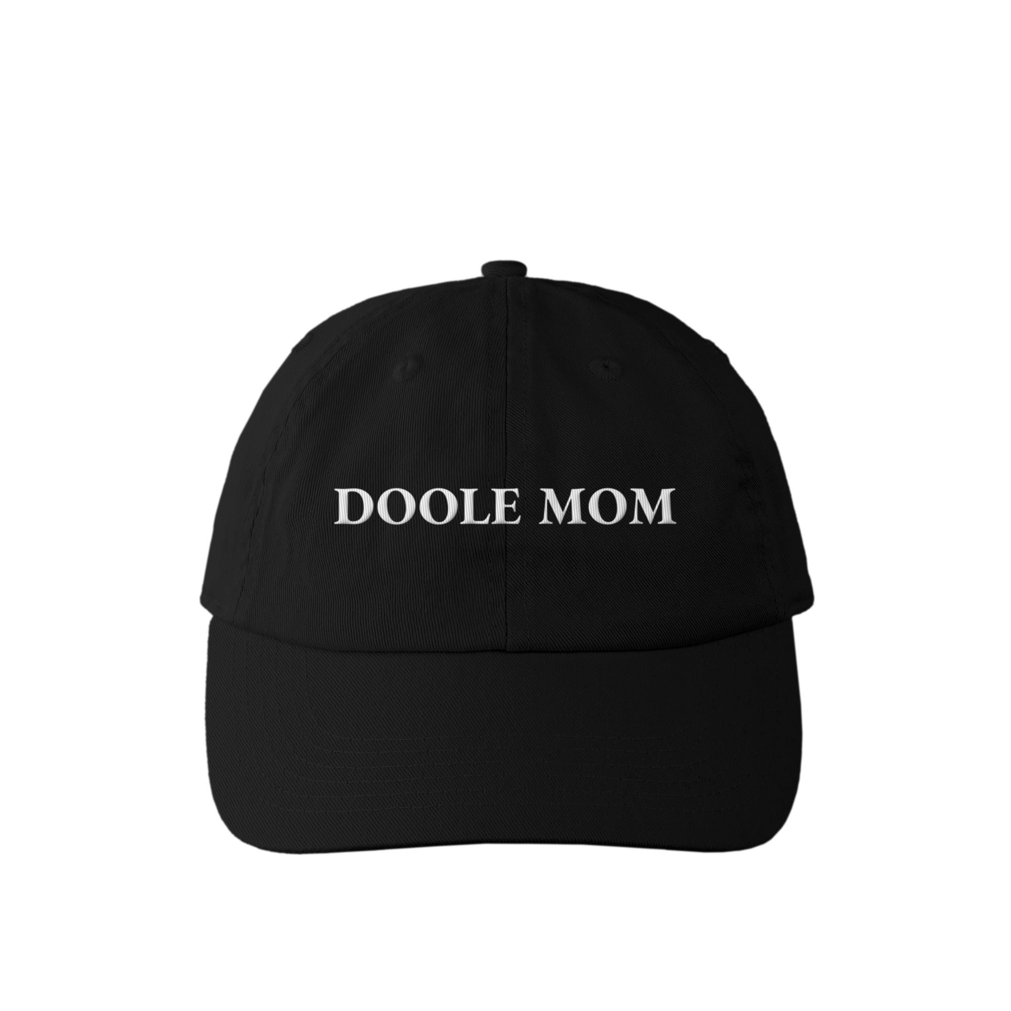 DOODLE MOM キャップ｜カラフルロゴキャップ black image