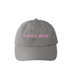 DOODLE MOM キャップ｜カラフルロゴキャップ gray image