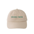 DOODLE MOM キャップ｜カラフルロゴキャップ khaki image