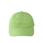 DOODLE MOM キャップ｜カラフルロゴキャップ lime-green image