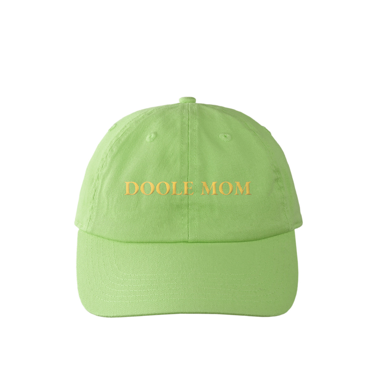 DOODLE MOM キャップ｜カラフルロゴキャップ lime-green image