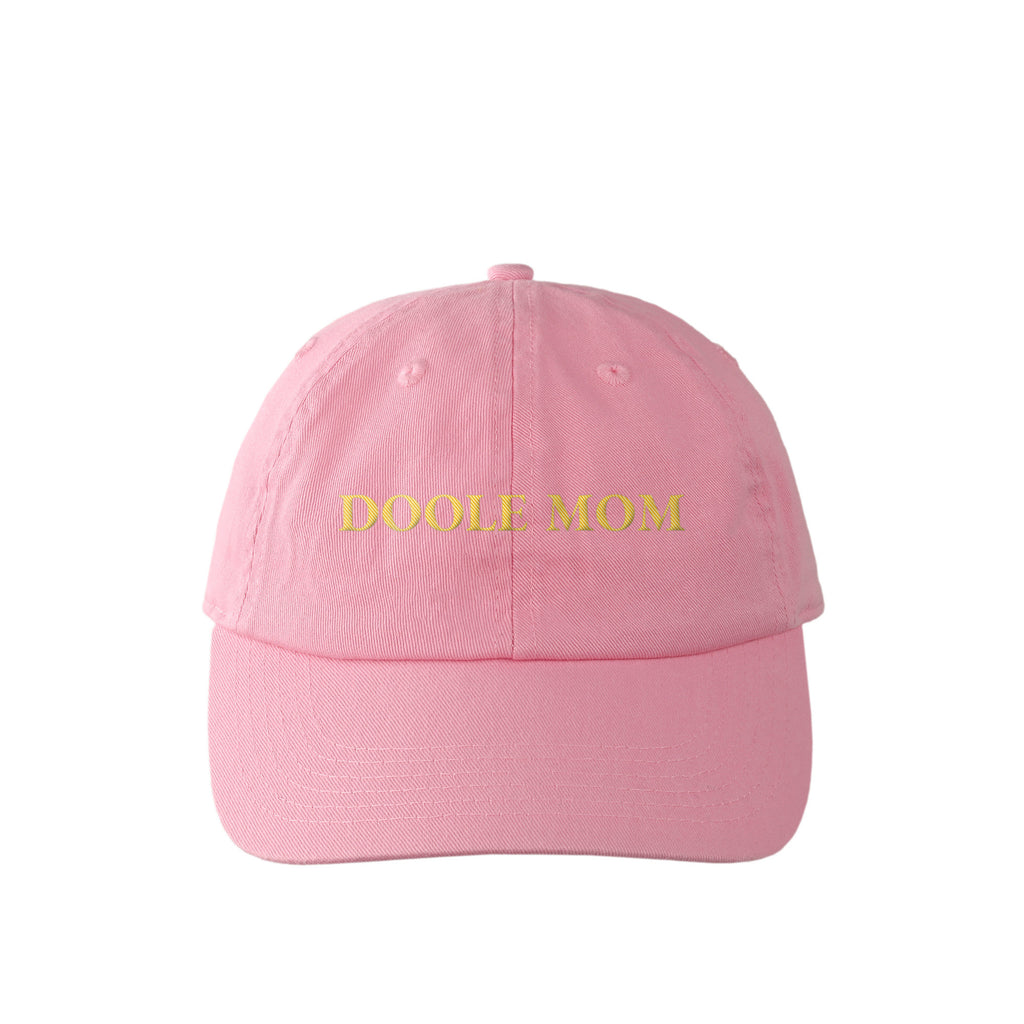 DOODLE MOM キャップ｜カラフルロゴキャップ light-pink image