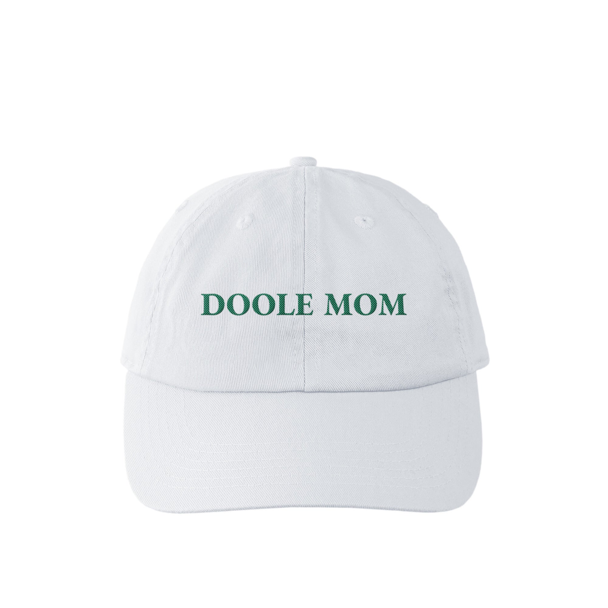 DOODLE MOM キャップ｜カラフルロゴキャップ white image