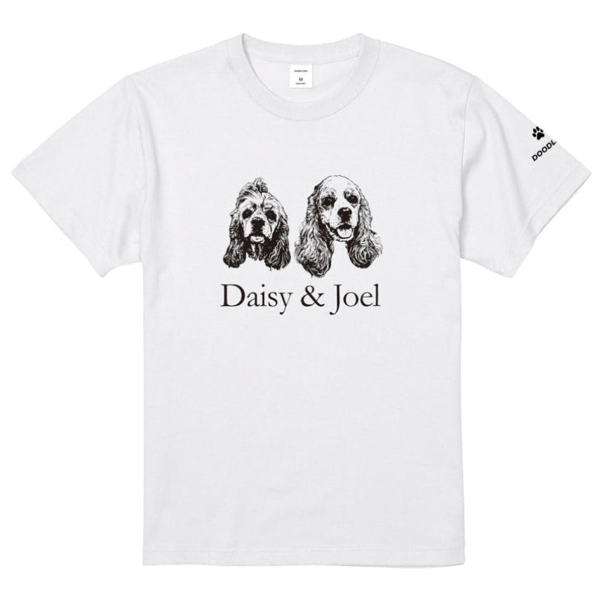 #推しはウチの子 Tシャツ(ビッグフォト＆ネーム)