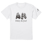 #推しはウチの子 Tシャツ(ビッグフォト＆ネーム)