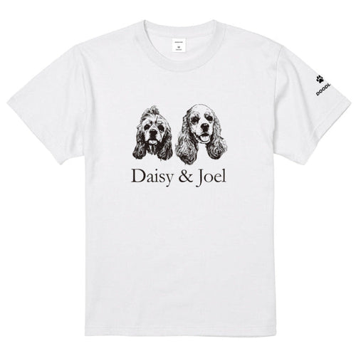 #推しはウチの子 Tシャツ(ビッグフォト＆ネーム)