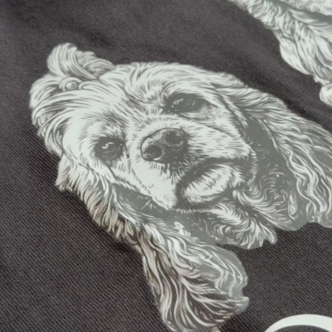 #推しはウチの子 Tシャツ(ビッグフォト＆ネーム)